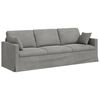 vidaXL Sofa 2 pcs Svijetlo siva 228 x 78 x 80 cm Bar&scaron;un