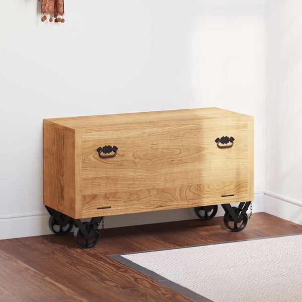 vidaXL Ormarić za cipele od masivnog drva manga 86 x 35 x 55 cm