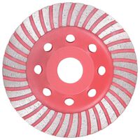 vidaXL Dijamantni brusni kotač u obliku šalice s turbinom 115 mm