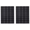 vidaXL Solarni paneli 3 kom. Aluminij