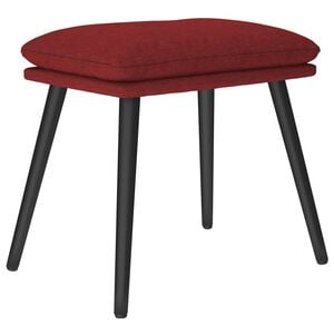 vidaXL Tabure crvena boja vina 45 x 29,5 x 35 cm od tkanine