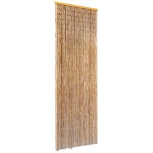 vidaXL Zavjesa za vrata protiv insekata za kamper od Bambusa 56x185 cm