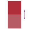 vidaXL Rolo zavjesa Blackout crvena 70x150 cm &Scaron;irina tkanine 65,7 cm