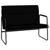 vidaXL Klupa crna 100 x 64 x 80 cm od umjetne kože