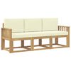 vidaXL Set vanjskih sofa 3 pcs