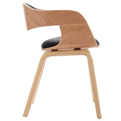 vidaXL Blagovaonske stolice 6 kom od savijenog drva i umjetne kože