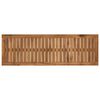 vidaXL Gornji dio stola 108,5 x 35 x 2 cm Pravokutni Prirodna