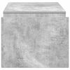 vidaXL Kava Stol Betonski sivi 90 x 45 x 35 cm Konstruirano drvo