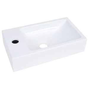 vidaXL Umivaonik 400 x 220 x 90 mm SMC bijeli