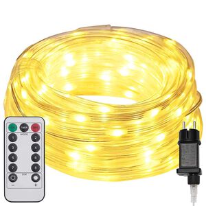 vidaXL Svjetlosna uže s 120 LED svjetlima Topla bijela 5 m PVC