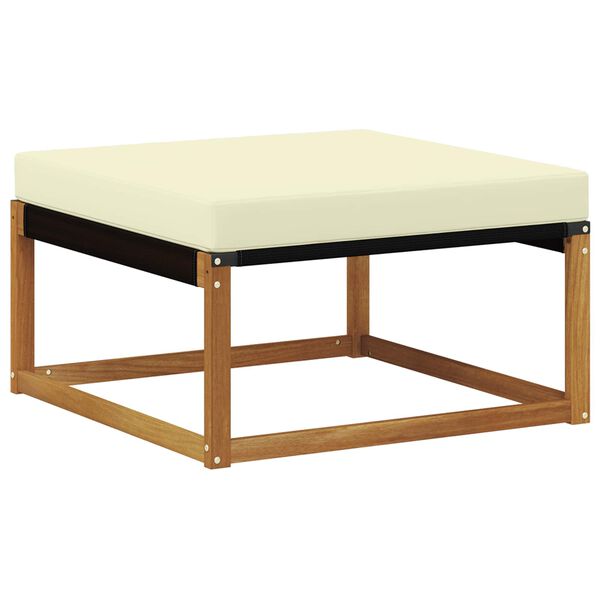 vidaXL Set vanjskih sofa s jastukom 6 pcs Prirodna i krem