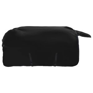vidaXL Pokrivač za konje Potpuno crna 75 cm Poliester