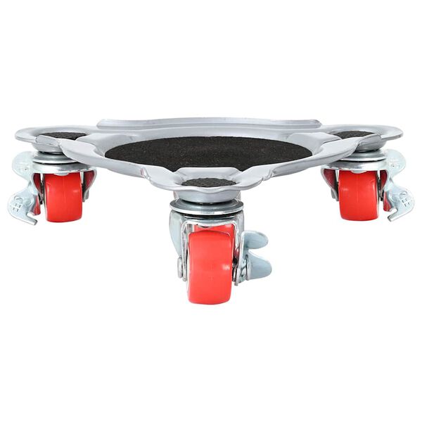 vidaXL Kotačići za namje&scaron;taj 4 kom s podizačem 14,5x13,5x4 cm Čelik 400 kg