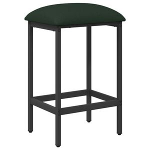 vidaXL Barska stolica Tamnozelena 40 x 32 x 64 cm Konstruirano drvo