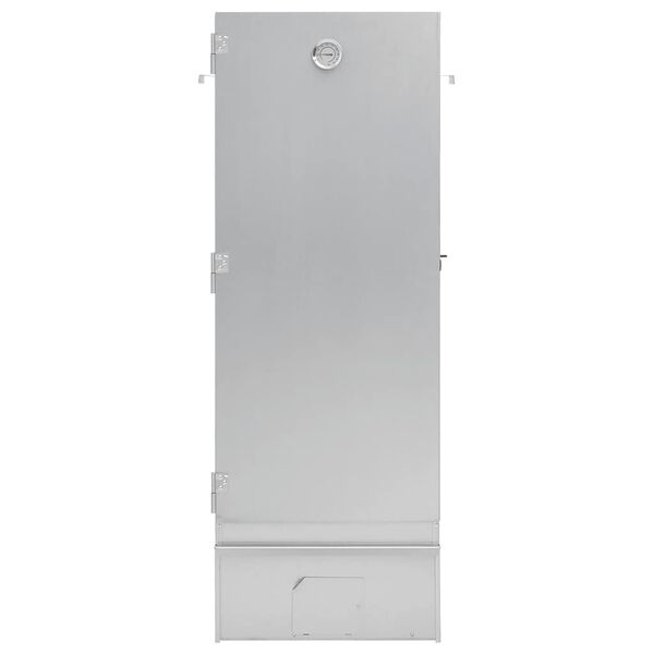 vidaXL Pećnica s pu&scaron;nicom i drvenom sječkom 44,5 x 29 x 110 cm čelična