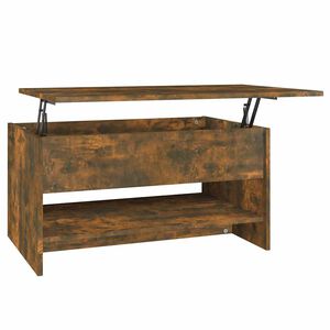 vidaXL Stolić za kavu boja hrasta 80x50x40 cm konstruirano drvo