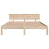 vidaXL Okvir za krevet od masivne borovine 160 x 200 cm