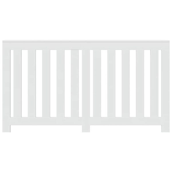vidaXL Pokrov za radijator bijeli 149x20x82 cm konstruirano drvo