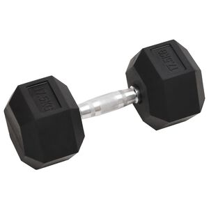 vidaXL Jednoručni uteg 17,5 kg od lijevanog željeza