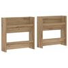 vidaXL Ormar za cipele 2 kom. 60 x 18 x 60 cm Konstruirano drvo