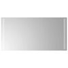 vidaXL LED kupaonsko ogledalo 80x40 cm