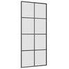 vidaXL Klizna vrata s priborom 90 x 205 cm od ESG stakla i aluminija