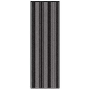 vidaXL Otirač Crna 60 x 180 cm Polipropilen