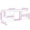 vidaXL TV ormar Staro drvo 102 x 35 x 36,5 cm Konstruirano drvo