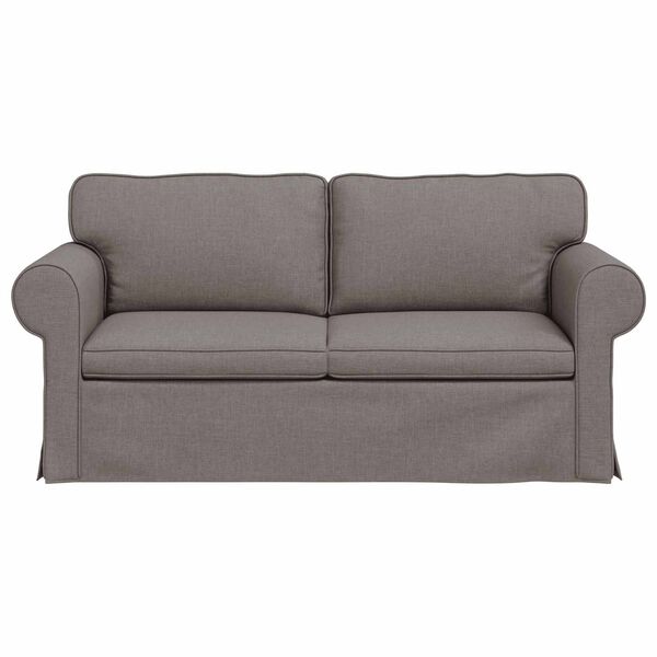 vidaXL Sofa Sivo-smeđa 175 x 82 x 80 cm tkanina