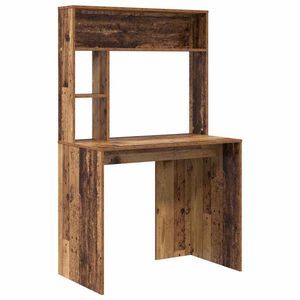 vidaXL Stol Staro drvo 91 x 50 x 149 cm Konstruirano drvo