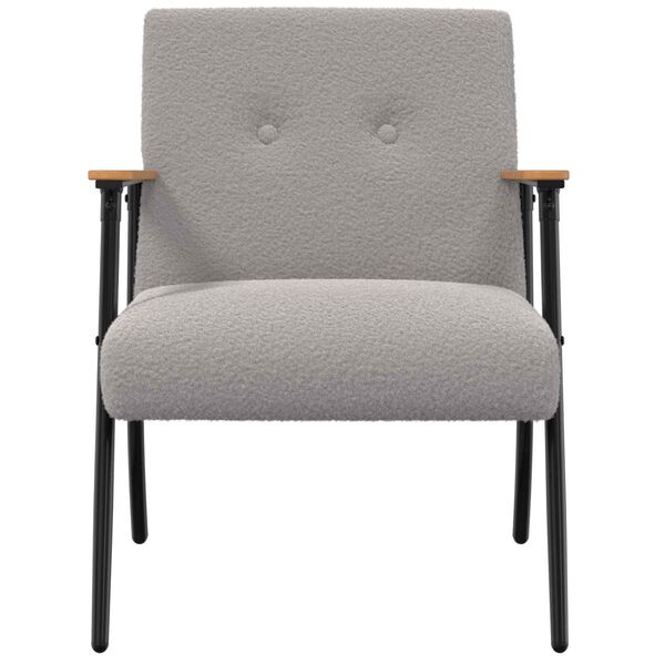 vidaXL fotelja Svijetlo siva 59 x 75 x 78 cm