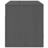 vidaXL Zidni noćni ormarići 2 kom siva 50x36x40 cm