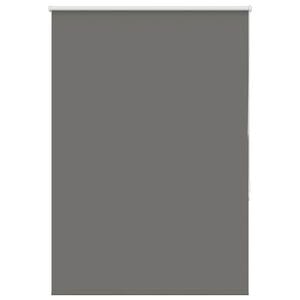 vidaXL Rolo zavjesa Blackout siva 105x130 cm &Scaron;irina tkanine 100,7 cm