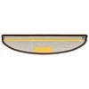 vidaXL Prostirke za stepenice 15 kom 56x17x3 cm boje kave, poluokrugle