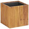 vidaXL Vrtna sadilica od masivnog bagremovog drva 33,5x33,5x33,5 cm