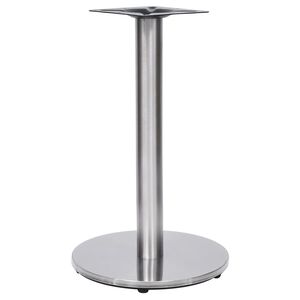 vidaXL Noga bistro stola srebrna &Oslash;45x72 cm nehrđajući čelik