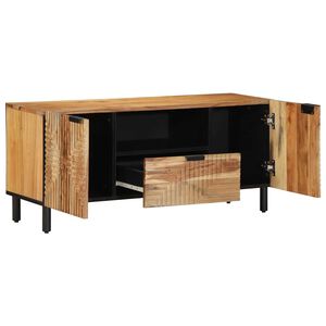 vidaXL TV ormar s ladicama Smeđa 105 x 33 x 46 cm Čvrsto drvo manga