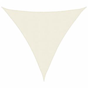 vidaXL Sjenica od Oksford Tkanine Trokutasta 3,6x3,6x3,6 m Krem