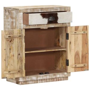 vidaXL Komoda od masivnog drva manga 60 x 30 x 75 cm