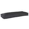 vidaXL Jastuk Oxford tkanina Crna 100 x 40 x 8 cm