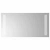 vidaXL LED kupaonsko ogledalo s ogledalom *Transparent*an 40 x 20 cm