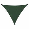 vidaXL Jedro protiv sunca 160 g/m&sup2; tamnozeleno 2,5 x 2,5 x 3,5 m HDPE