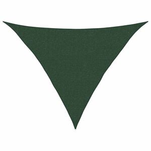 vidaXL Jedro protiv sunca 160 g/m&sup2; tamnozeleno 2,5 x 2,5 x 3,5 m HDPE
