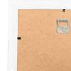 vidaXL Okvir za 10 fotografija (10 x 15 cm) bijeli MDF