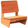 vidaXL Vrtna stolica vo&scaron;tano smeđa 60x64x70,5 cm od masivne borovine