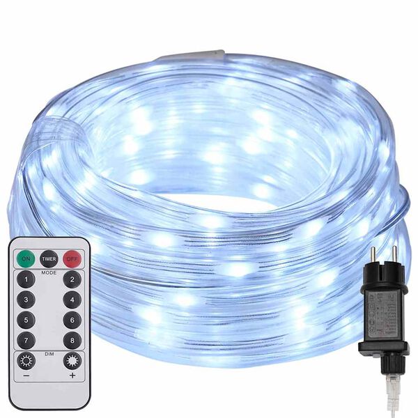 vidaXL Svjetlosna uže s 240 LED svjetlima Hladno Bijela 10 m PVC