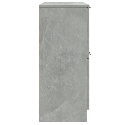 vidaXL Komoda siva boja betona 30 x 30 x 70 cm od konstruiranog drva