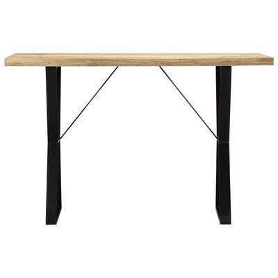 vidaXL Blagovaonski stol od masivnog drva manga 120 x 60 x 76 cm