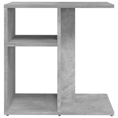 vidaXL Bočni stolić boja betona 50 x 30 x 50 cm od konstruiranog drva