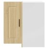 vidaXL Kuhinjski zidni kutni ormarić Porto boja hrasta drveni